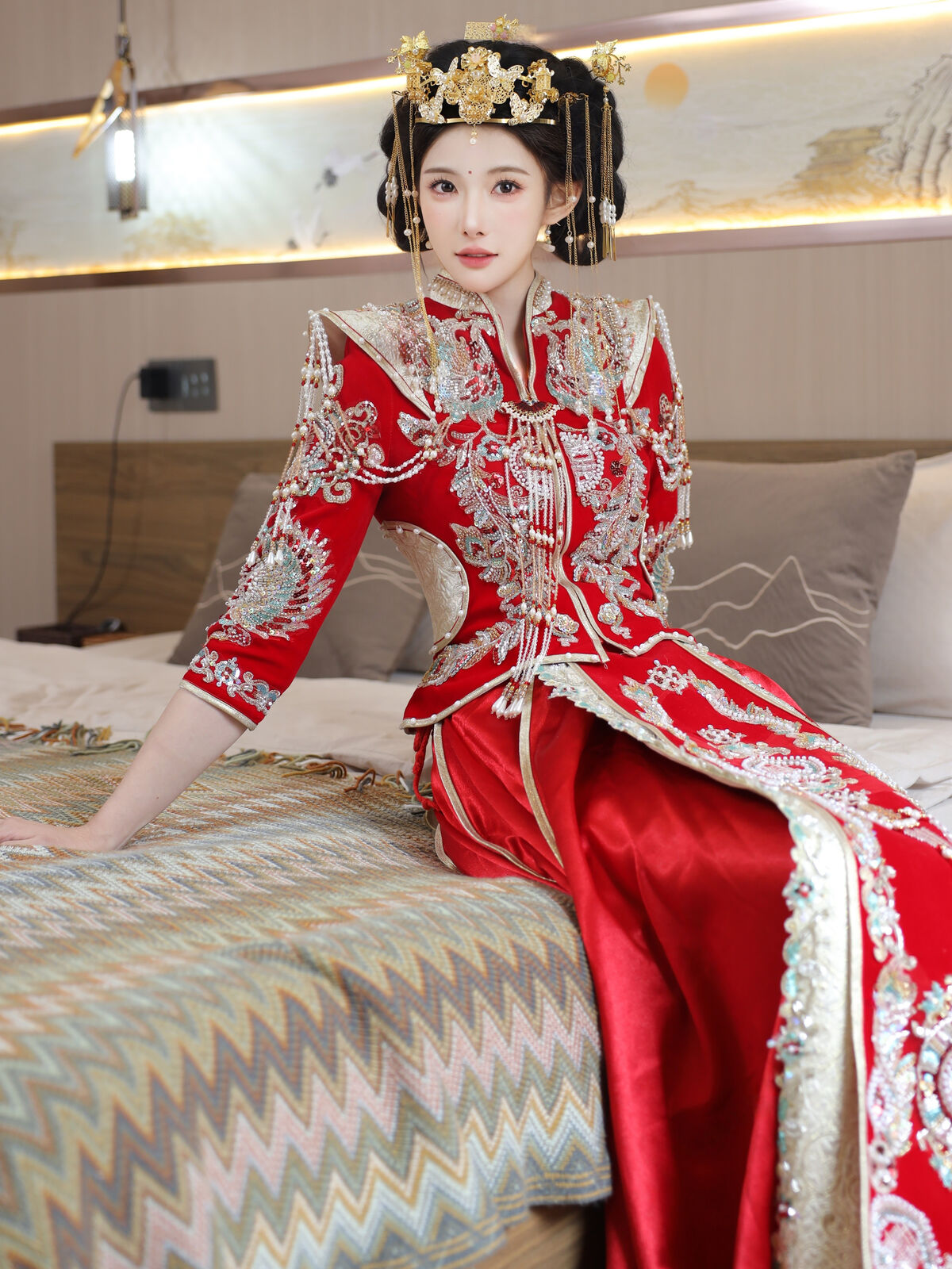 XiuRen秀人网 Uncensored Li Shuang Er 梨霜儿 - R18 秀人网模特 秀禾服 Part02