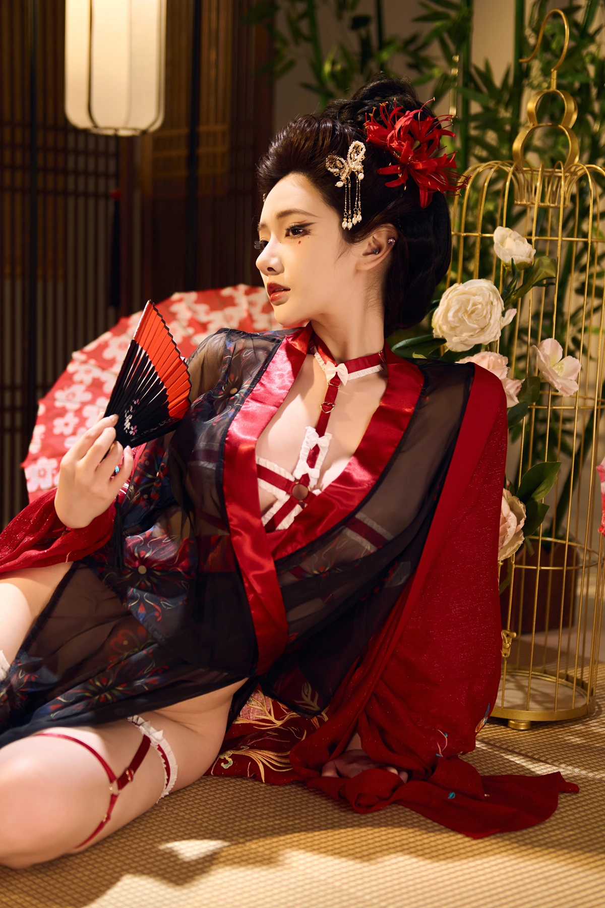 Cosplay 雯妹不讲道理 – 红袖添香