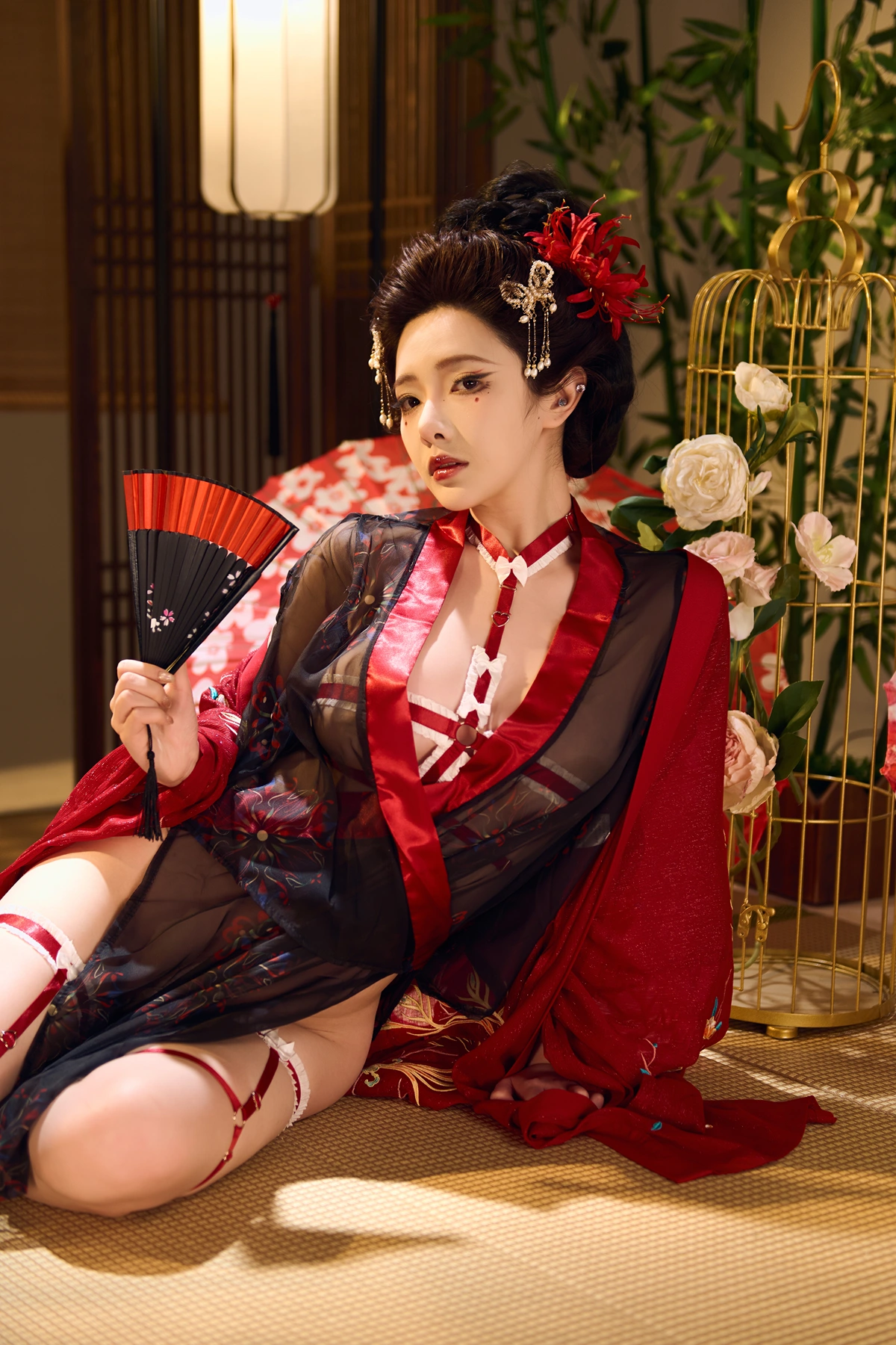 Cosplay 雯妹不讲道理 – 红袖添香