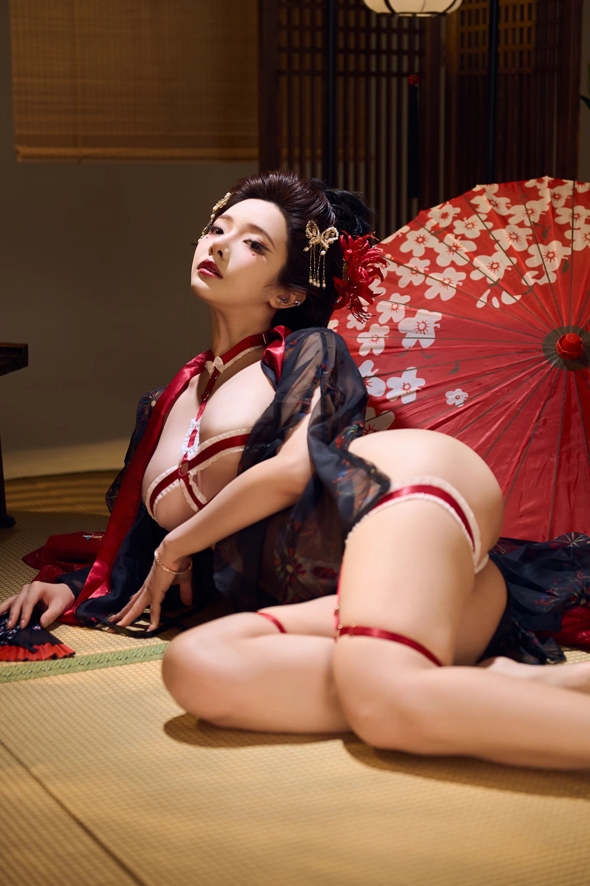 Cosplay 雯妹不讲道理 – 红袖添香