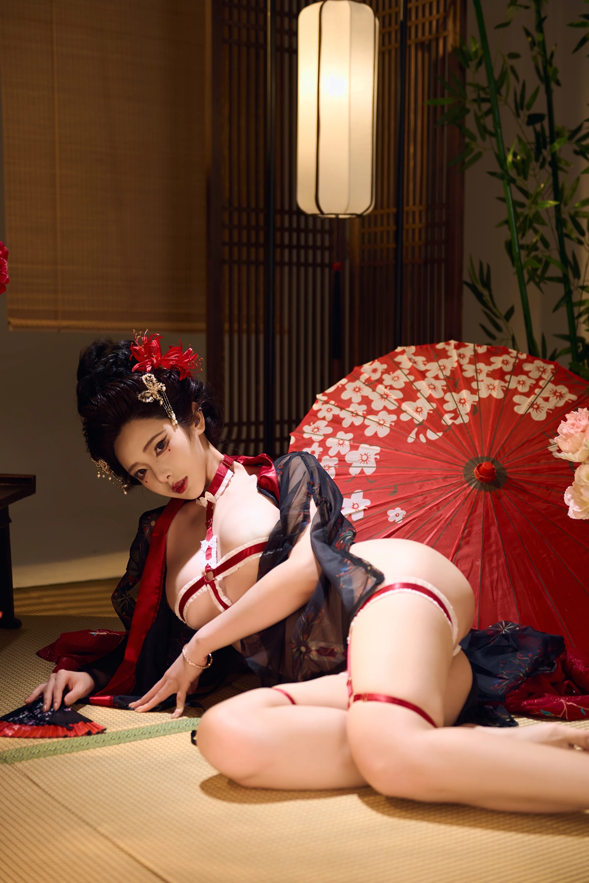 Cosplay 雯妹不讲道理 – 红袖添香