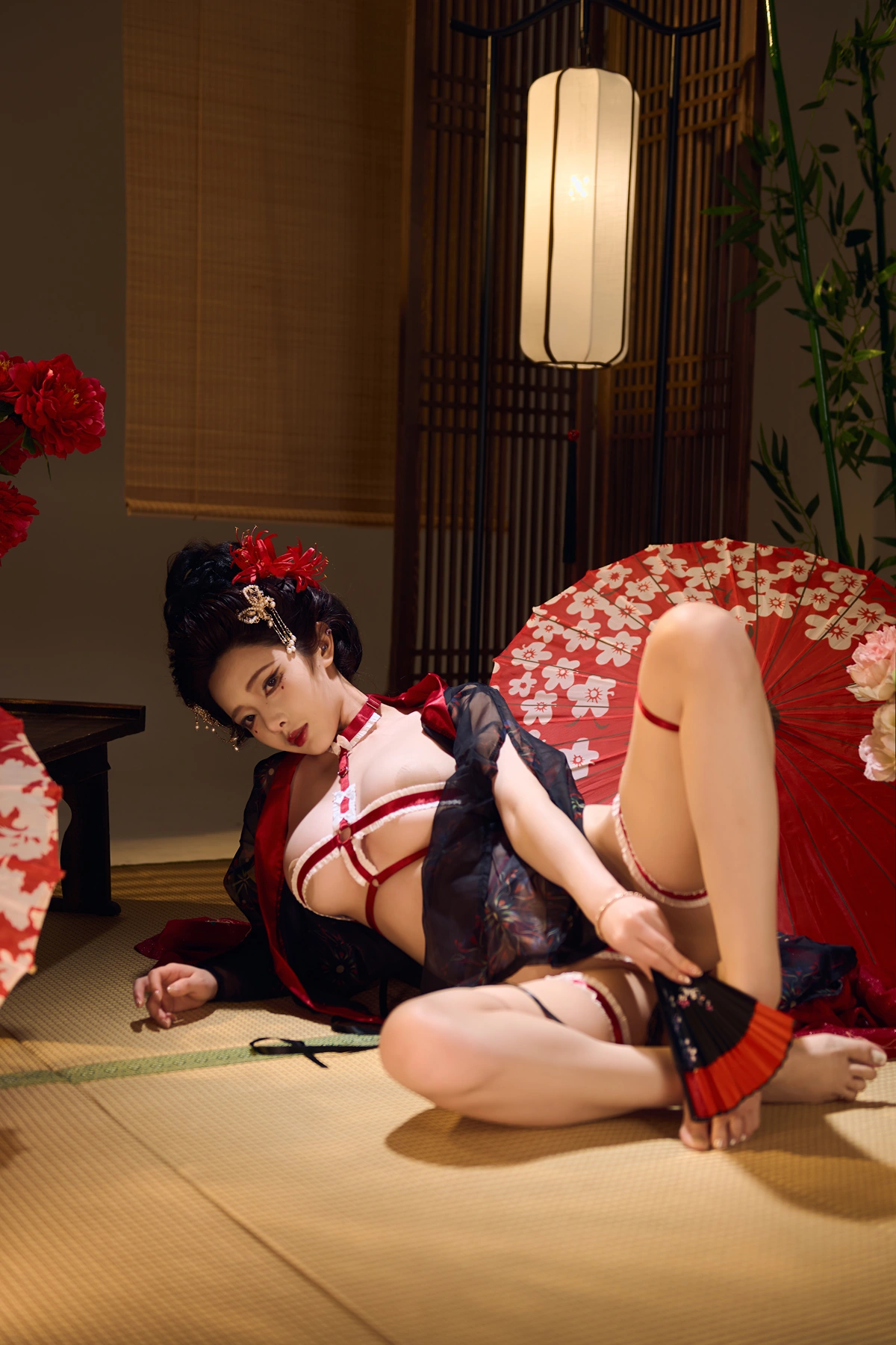 Cosplay 雯妹不讲道理 – 红袖添香