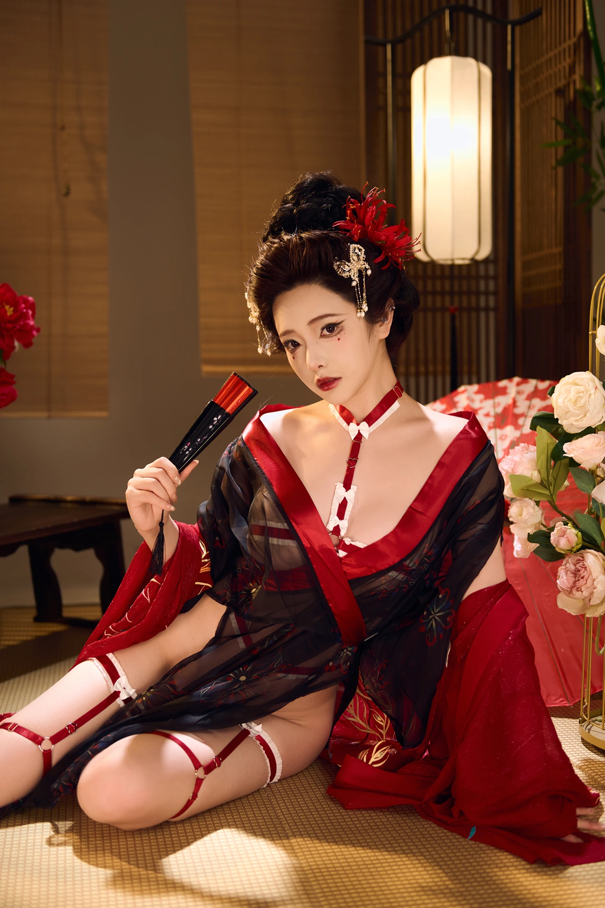 Cosplay 雯妹不讲道理 – 红袖添香