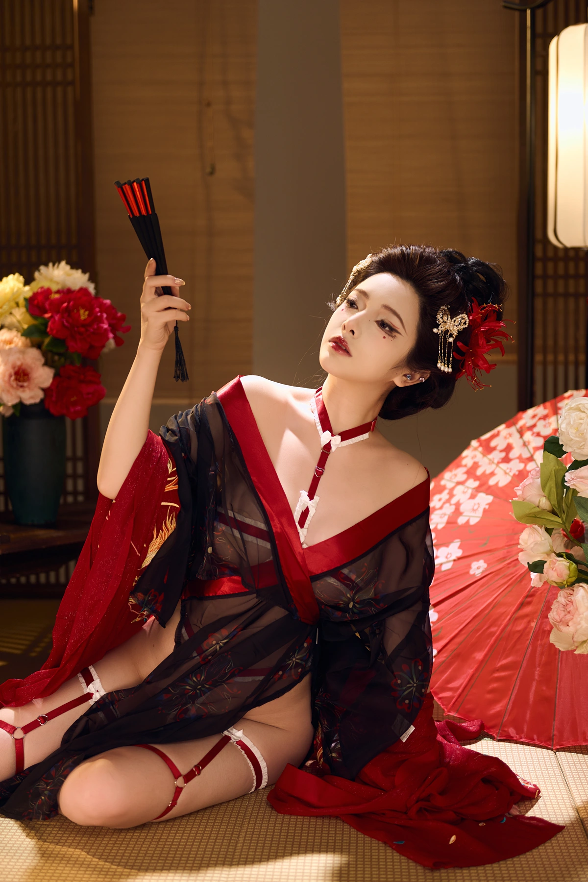 Cosplay 雯妹不讲道理 – 红袖添香