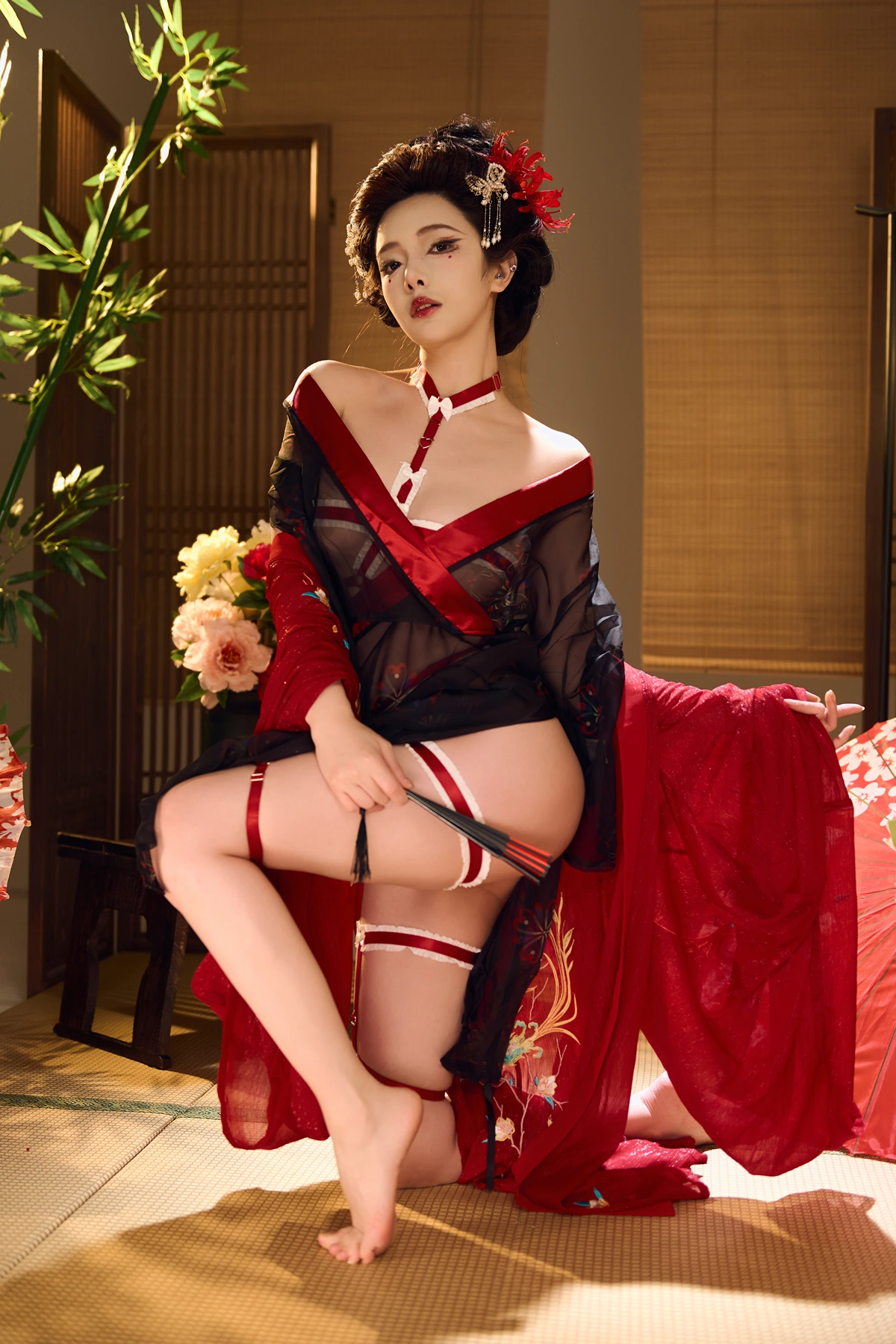 Cosplay 雯妹不讲道理 – 红袖添香