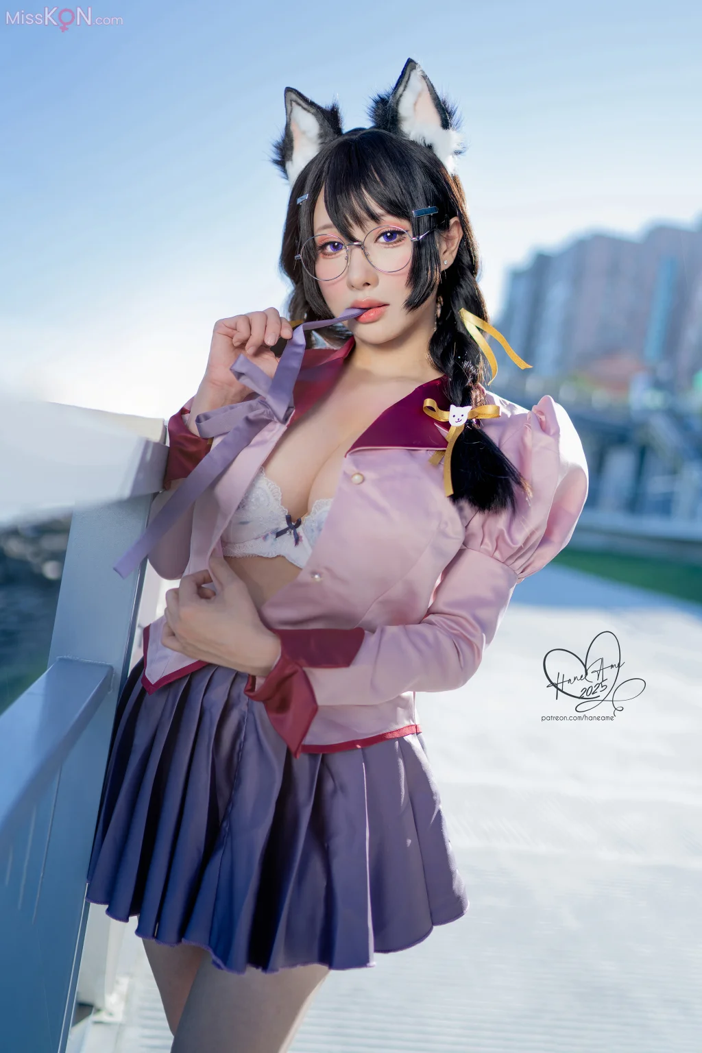 Coser@Hane Ame_ 化物語 羽川翼