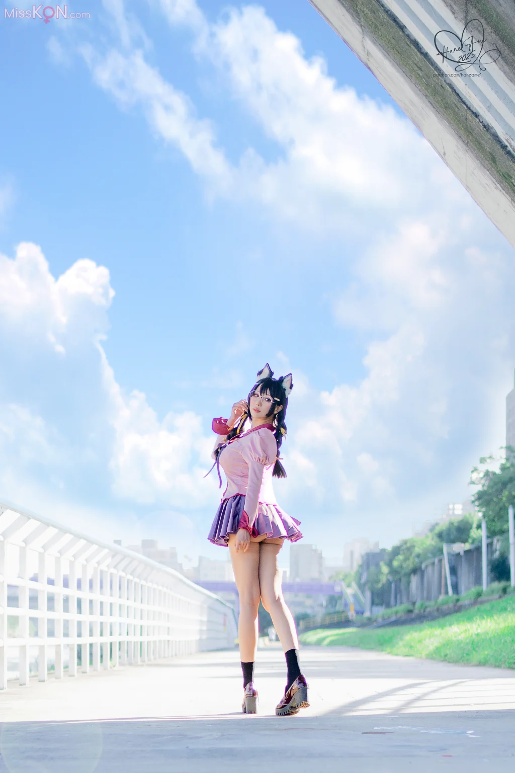 Coser@Hane Ame_ 化物語 羽川翼