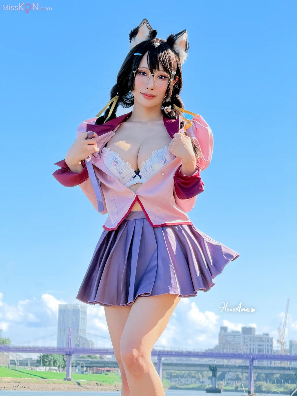 Coser@Hane Ame_ 化物語 羽川翼