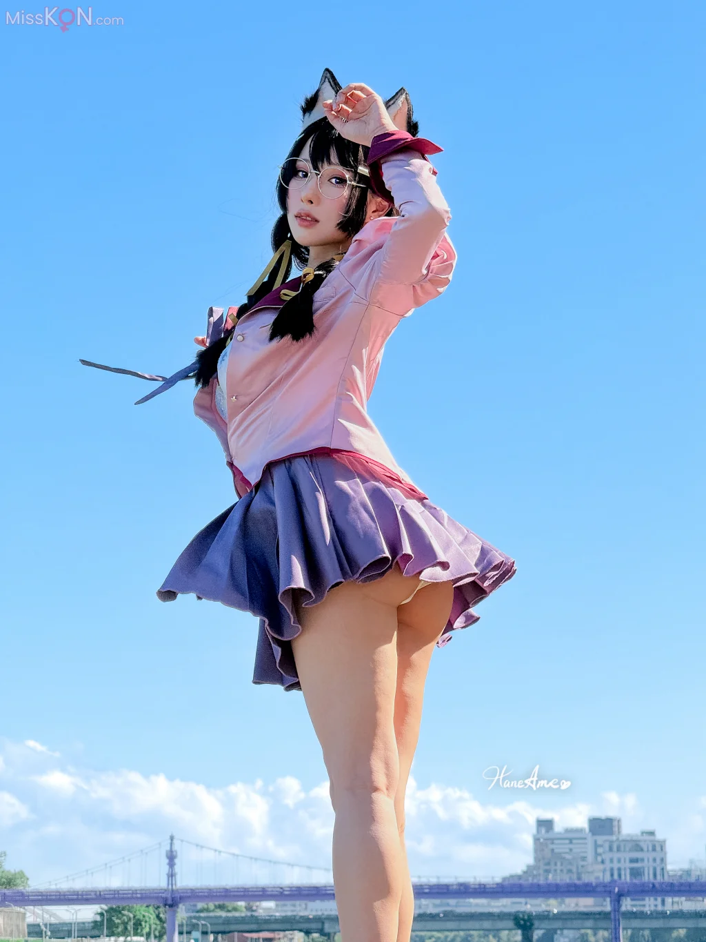 Coser@Hane Ame_ 化物語 羽川翼