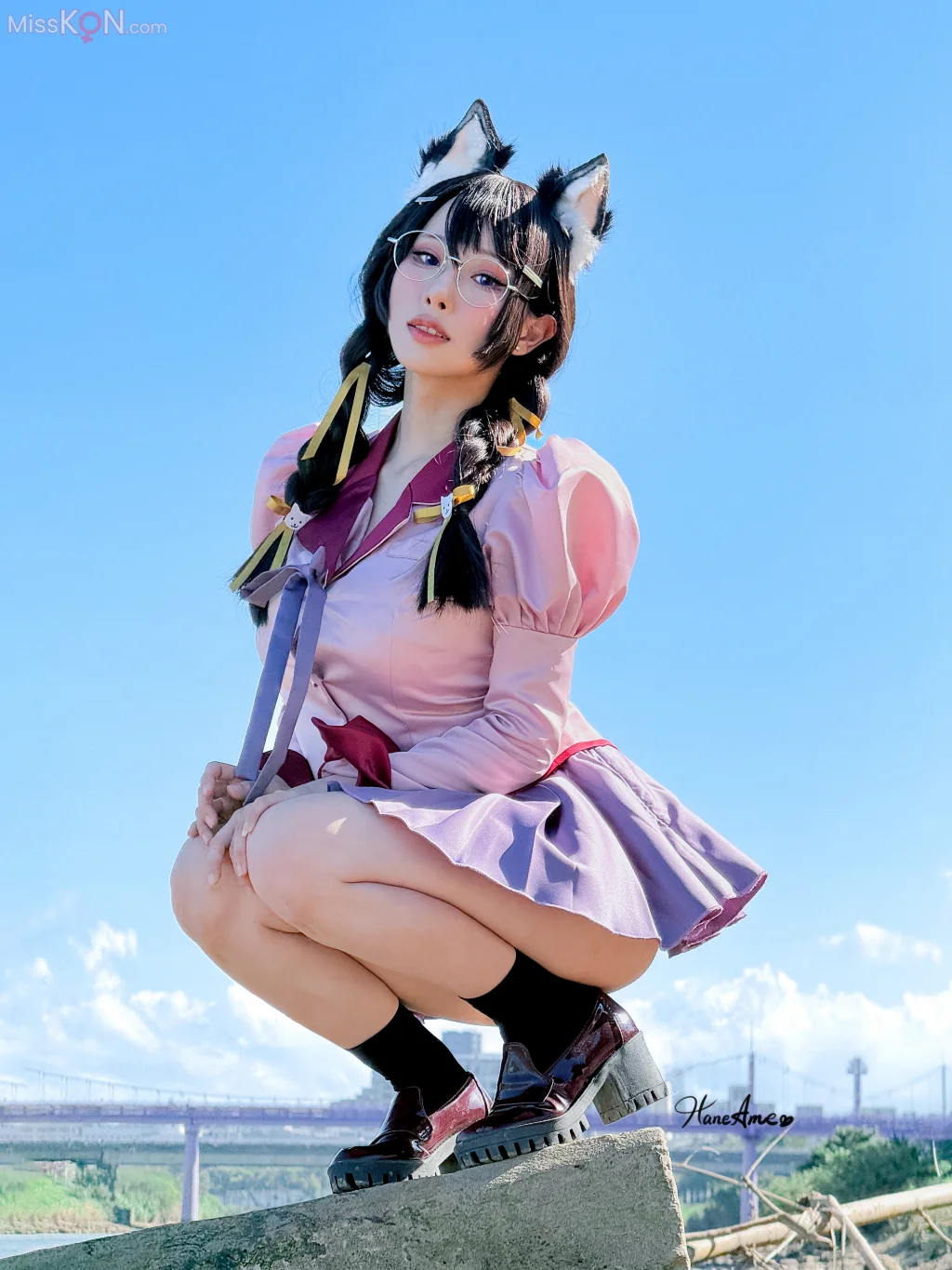 Coser@Hane Ame_ 化物語 羽川翼