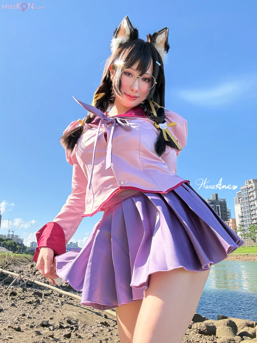 Coser@Hane Ame_ 化物語 羽川翼