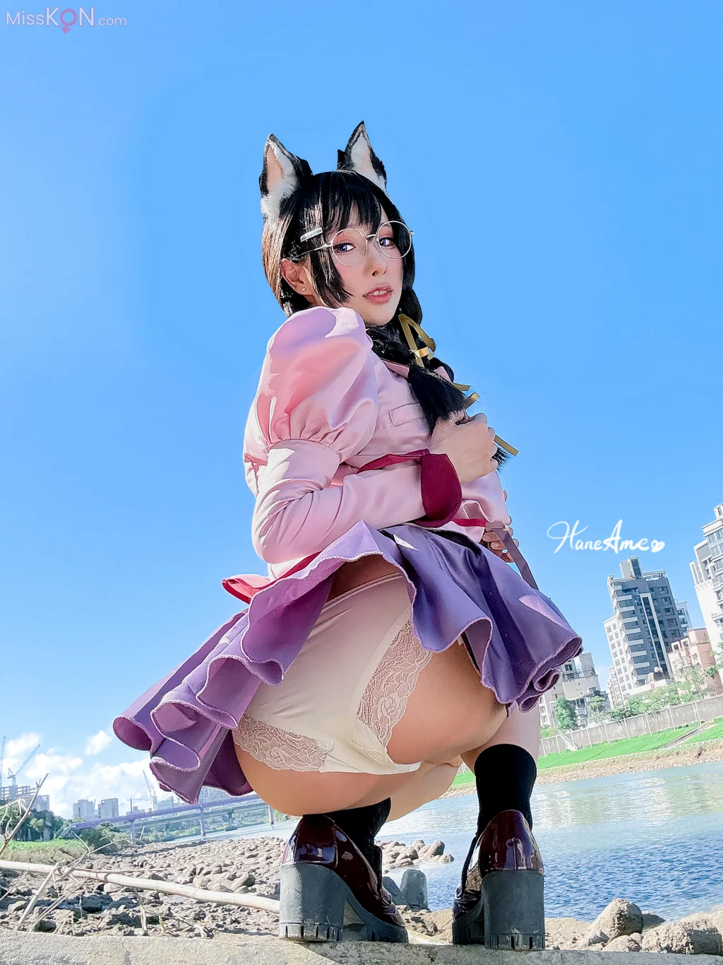 Coser@Hane Ame_ 化物語 羽川翼
