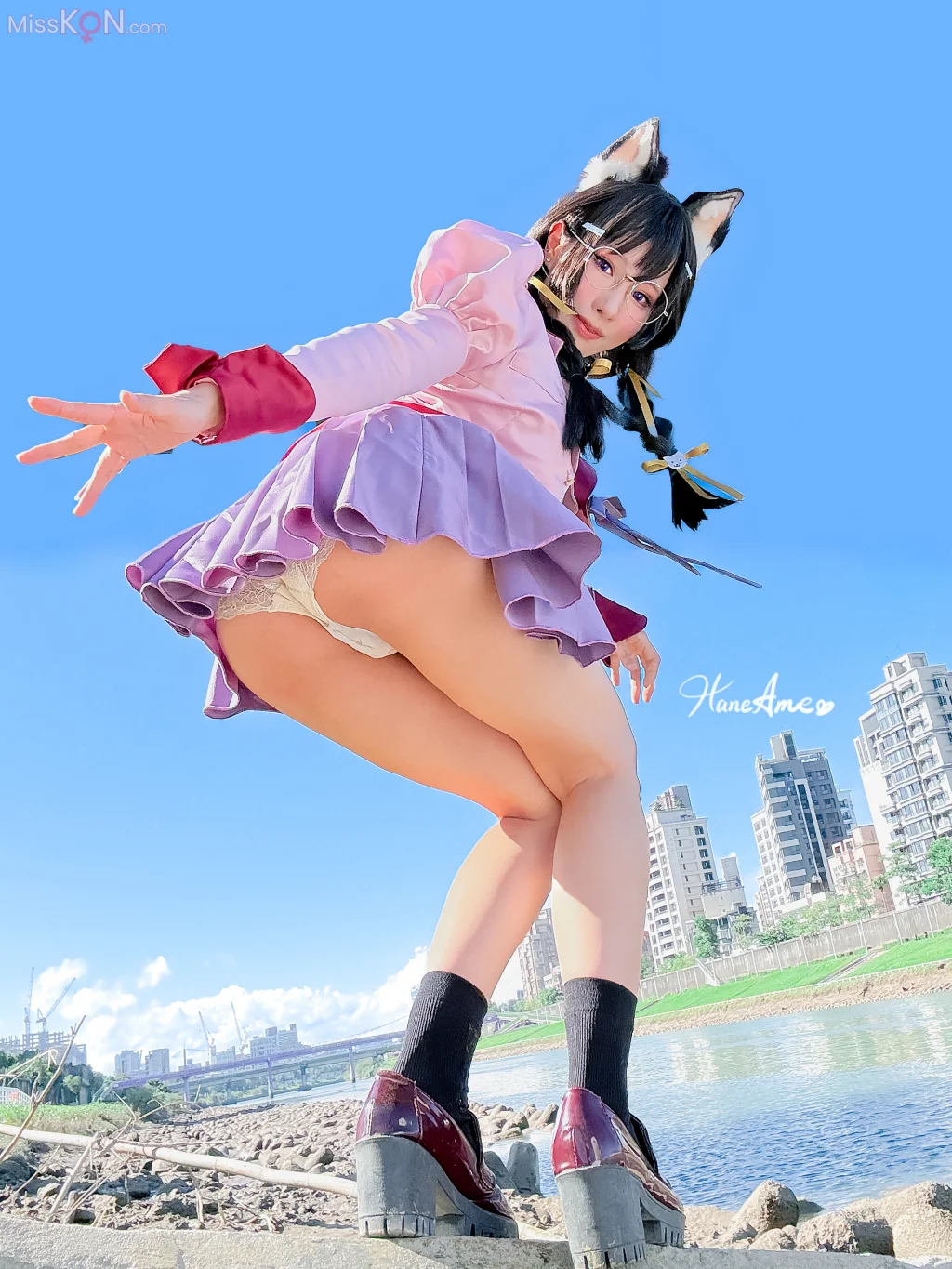 Coser@Hane Ame_ 化物語 羽川翼
