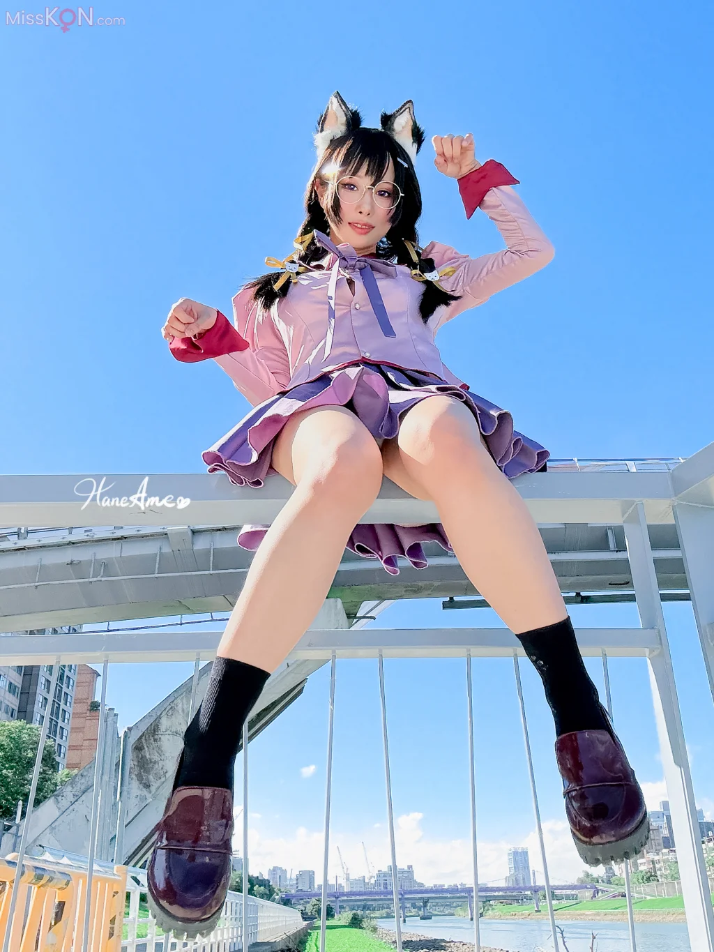 Coser@Hane Ame_ 化物語 羽川翼