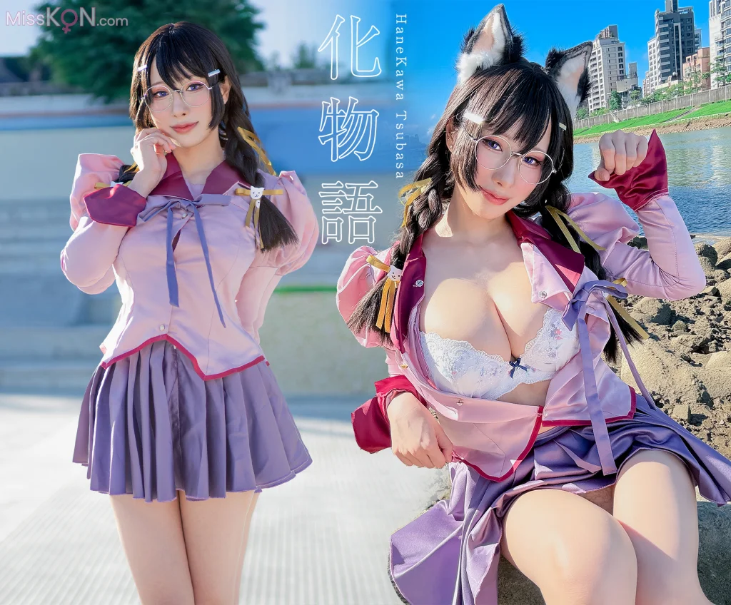 Coser@Hane Ame_ 化物語 羽川翼