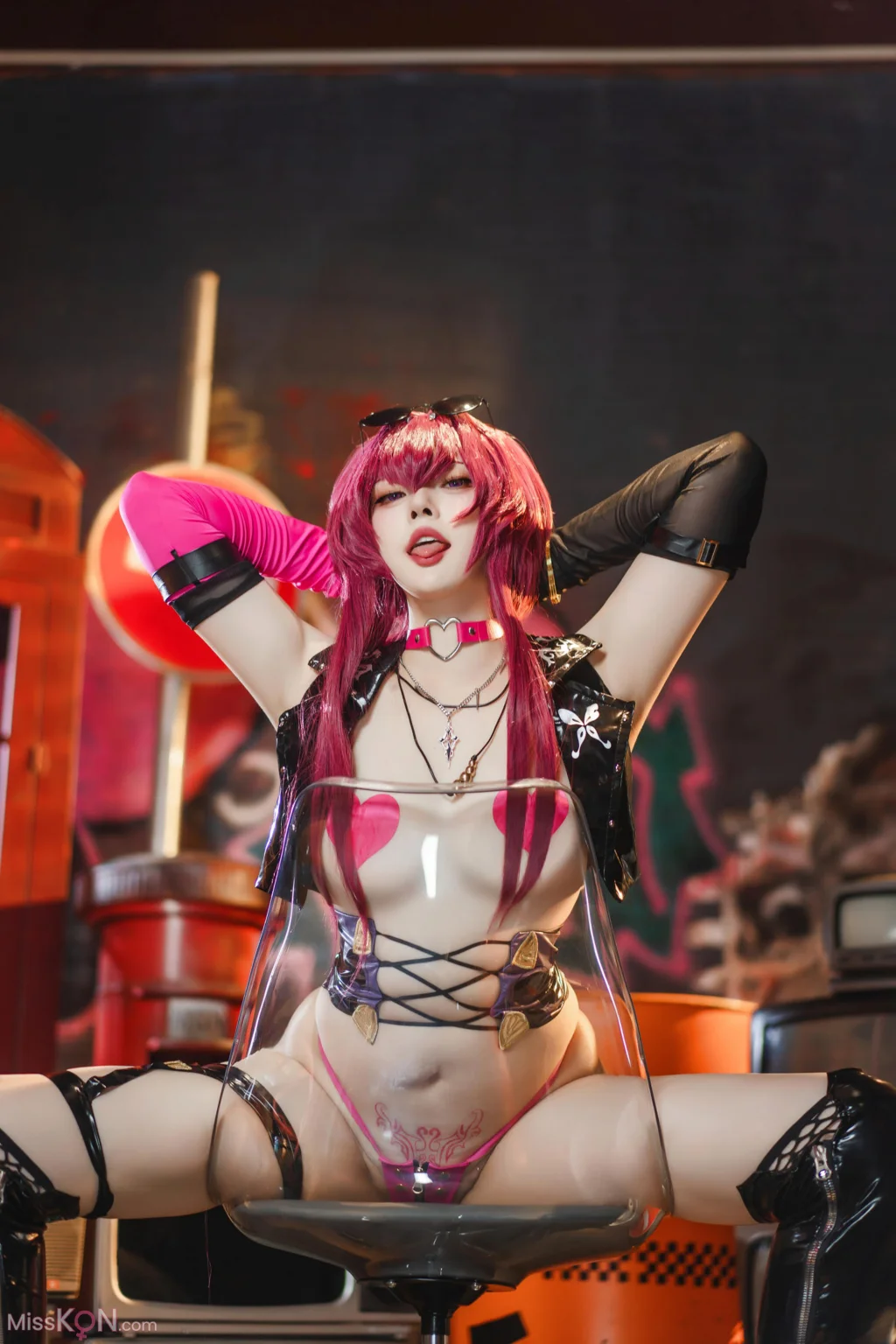 Coser@Natsuko夏夏子_ 崩坏·星穹铁道 卡芙卡 朋克同人