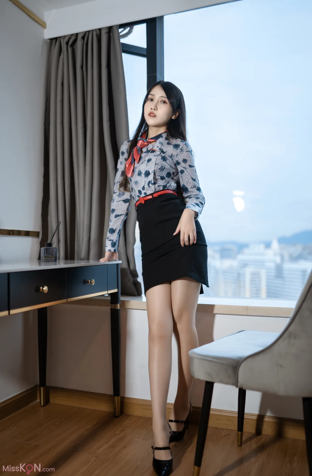 Coser@不呆猫_ 东航空姐制服