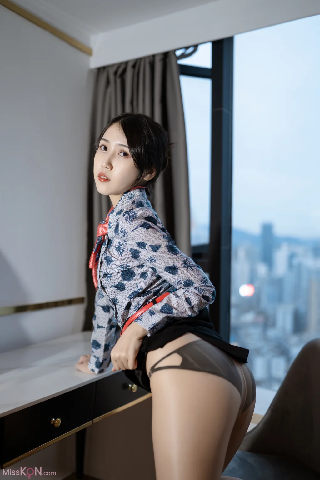 Coser@不呆猫_ 东航空姐制服