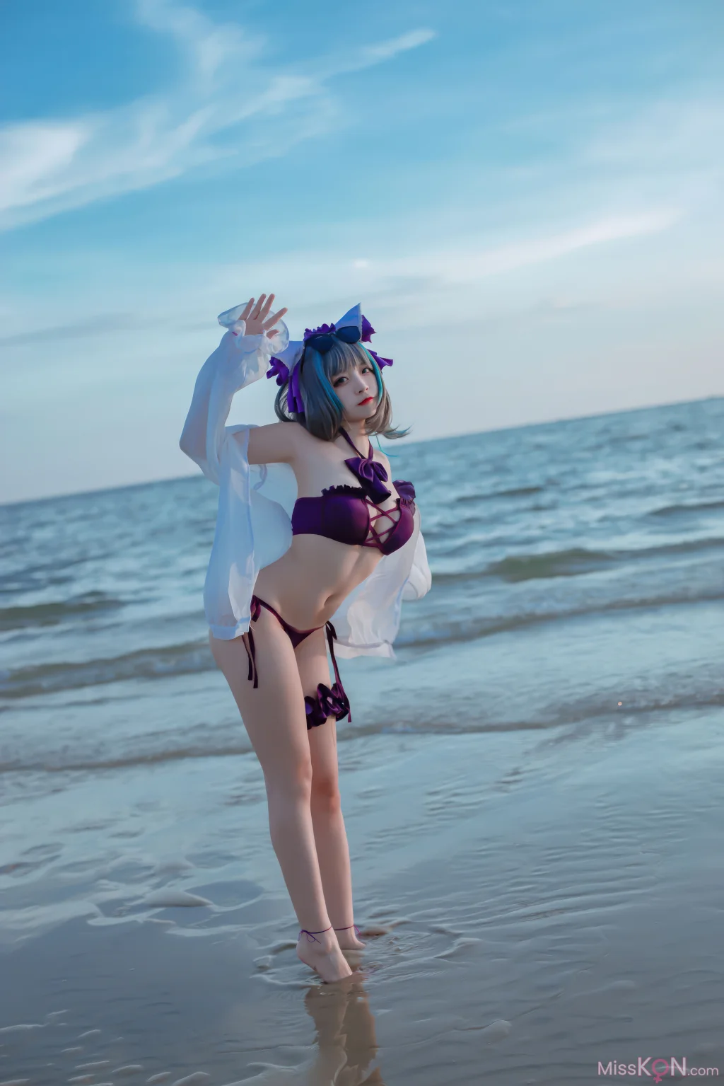 Coser@二佐Nisa_ 碧蓝航线-柴郡泳装