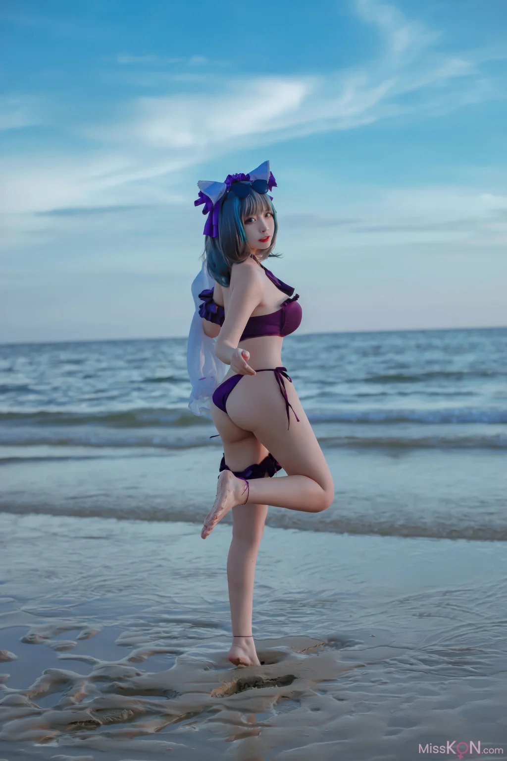 Coser@二佐Nisa_ 碧蓝航线-柴郡泳装