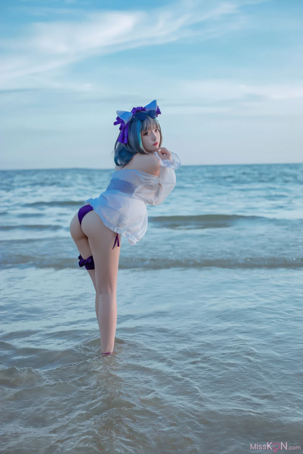 Coser@二佐Nisa_ 碧蓝航线-柴郡泳装