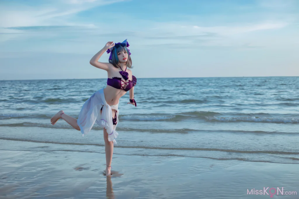 Coser@二佐Nisa_ 碧蓝航线-柴郡泳装