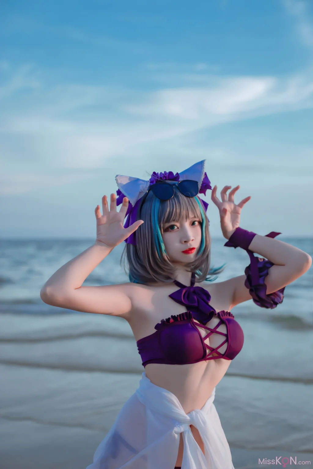 Coser@二佐Nisa_ 碧蓝航线-柴郡泳装