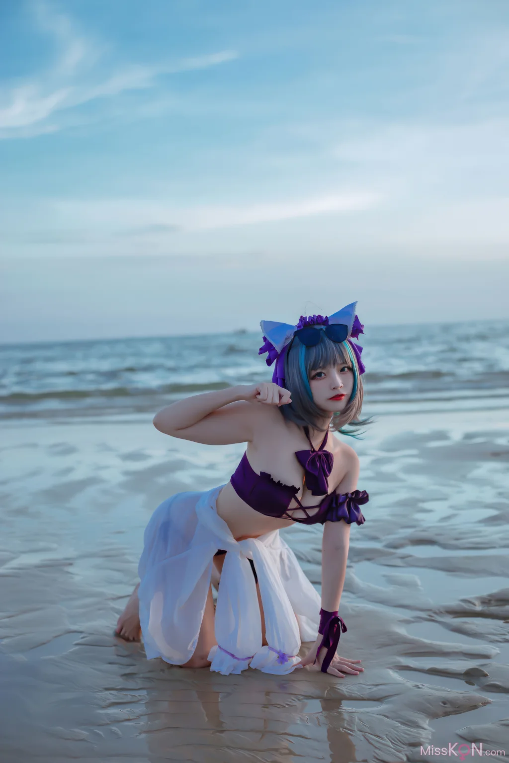 Coser@二佐Nisa_ 碧蓝航线-柴郡泳装