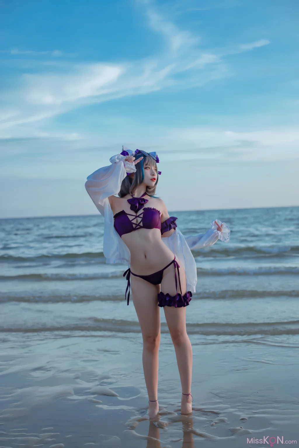 Coser@二佐Nisa_ 碧蓝航线-柴郡泳装