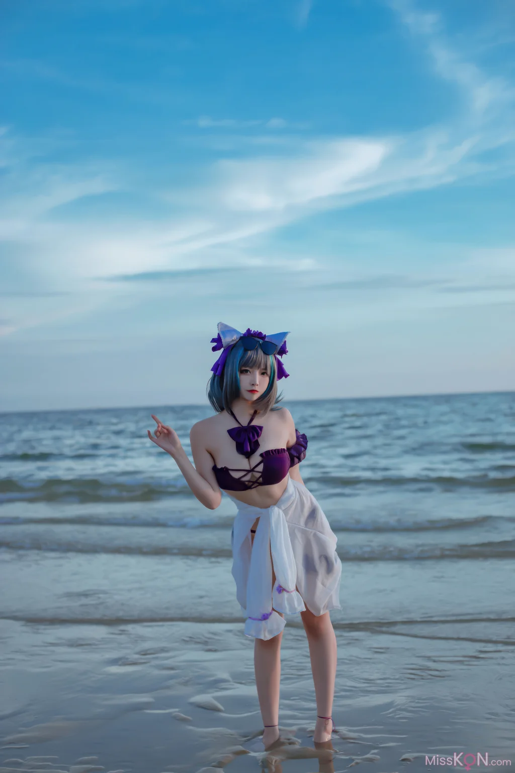 Coser@二佐Nisa_ 碧蓝航线-柴郡泳装