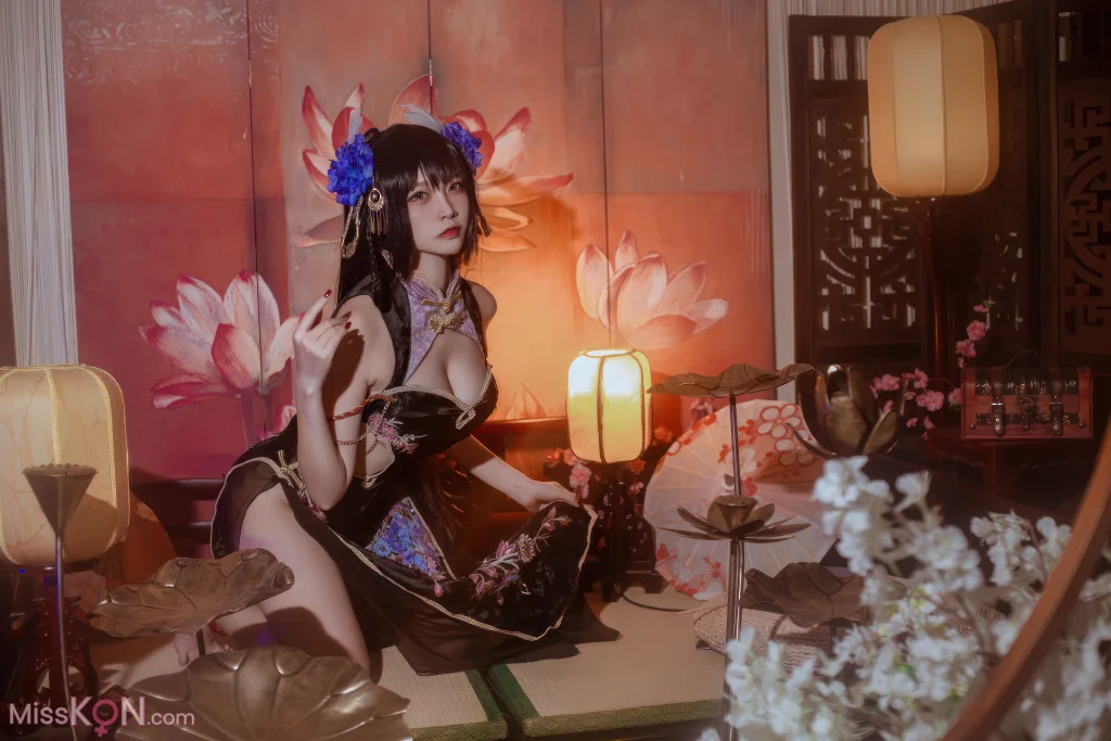 Coser@二佐Nisa_ 碧蓝航线-比叡鲟旗袍