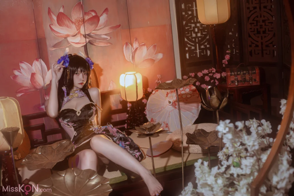 Coser@二佐Nisa_ 碧蓝航线-比叡鲟旗袍