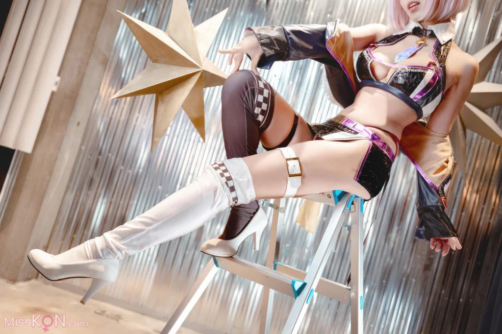 Coser@切切Celia_ FGO-玛修赛车服