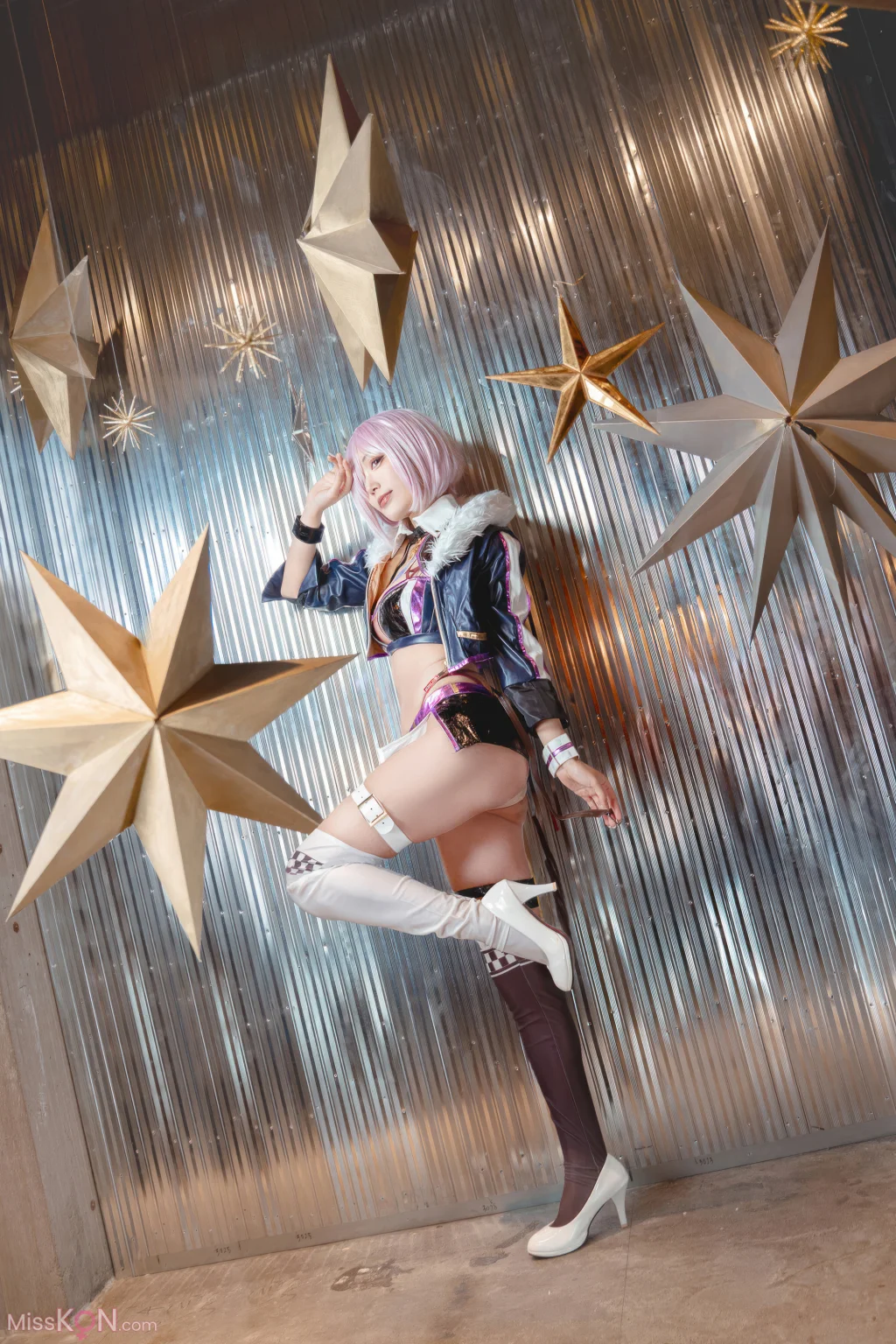 Coser@切切Celia_ FGO-玛修赛车服