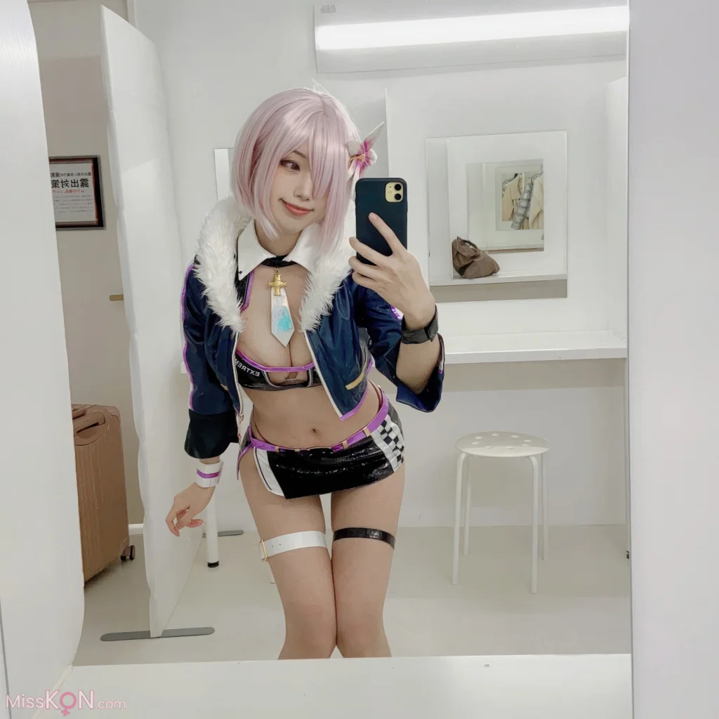 Coser@切切Celia_ FGO-玛修赛车服