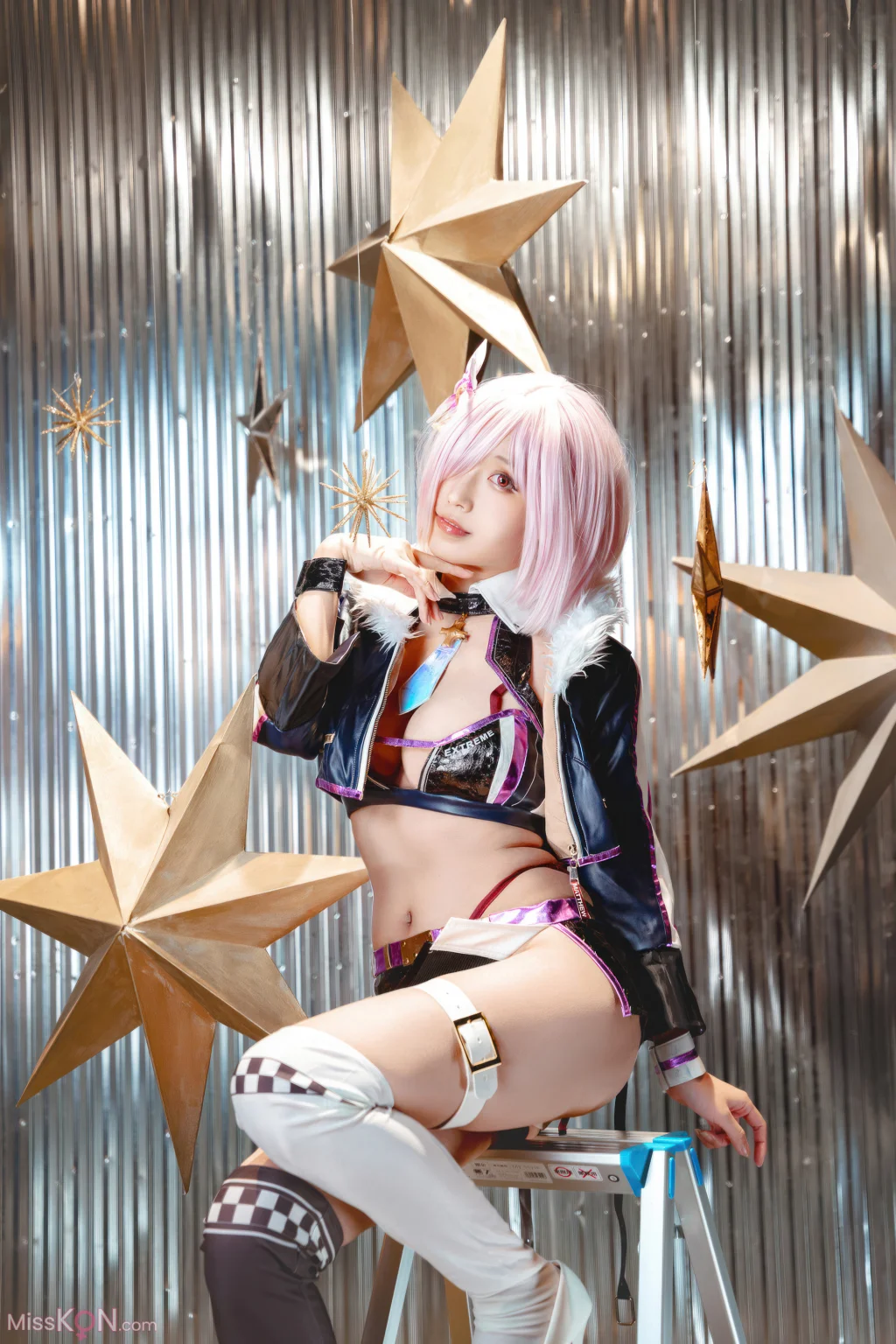 Coser@切切Celia_ FGO-玛修赛车服