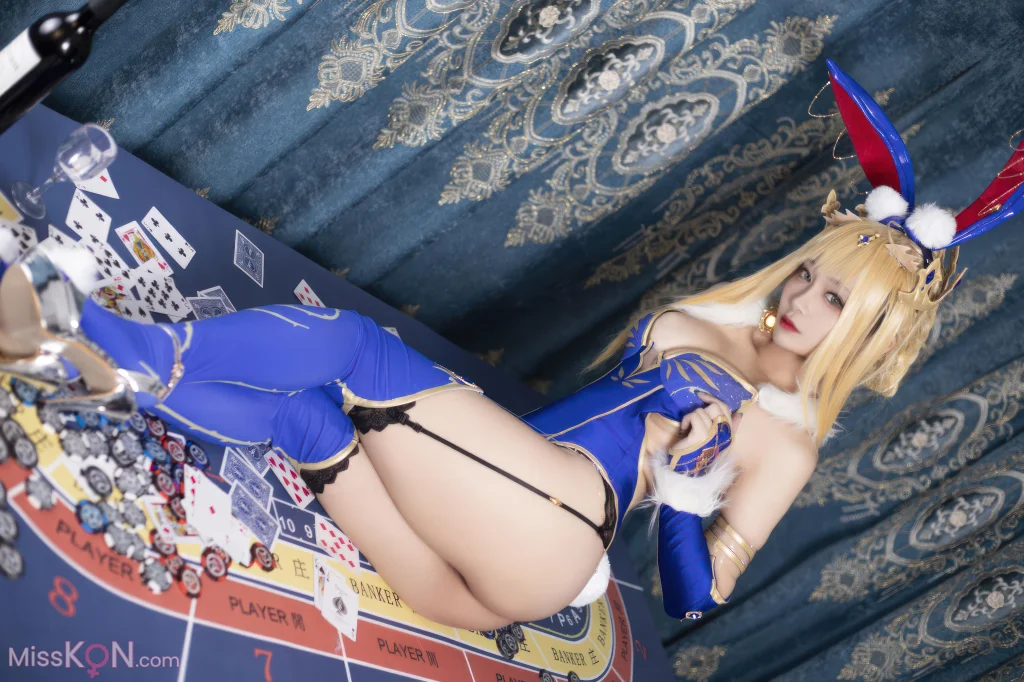 Coser@洛璃LoLiSAMA_ FGO 白枪呆兔女郎