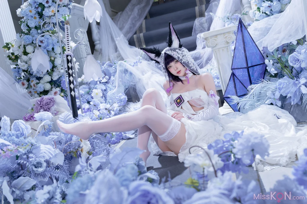 Coser@清水由乃_ 碧蓝航线 武藏紫藤花