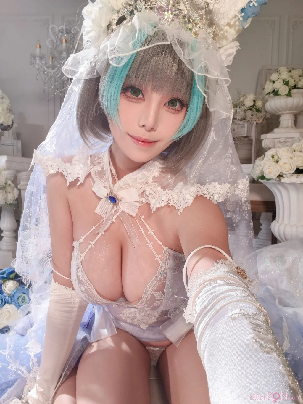 Coser@蜜汁猫裘_ 碧蓝航线 柴郡 花嫁