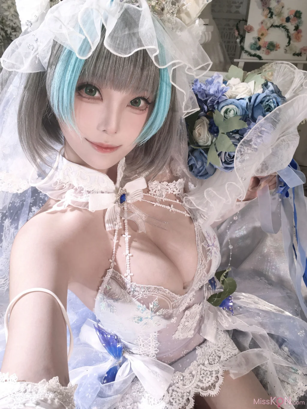Coser@蜜汁猫裘_ 碧蓝航线 柴郡 花嫁