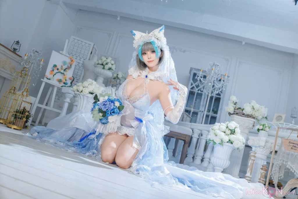 Coser@蜜汁猫裘_ 碧蓝航线 柴郡 花嫁