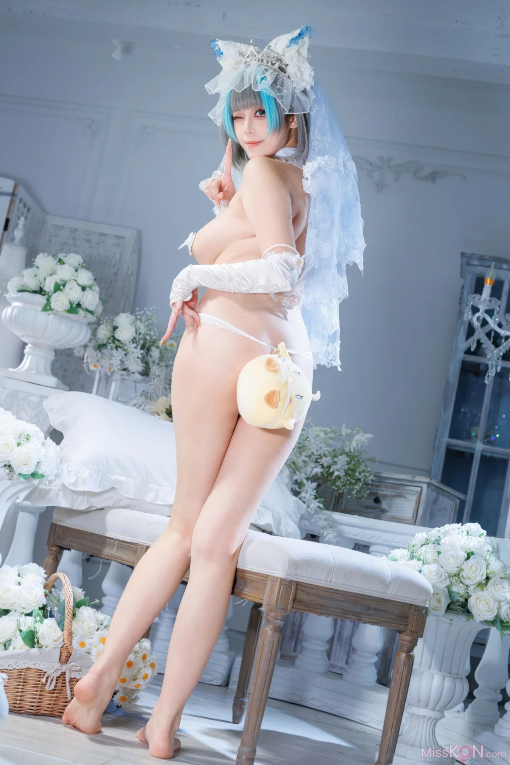 Coser@蜜汁猫裘_ 碧蓝航线 柴郡 花嫁