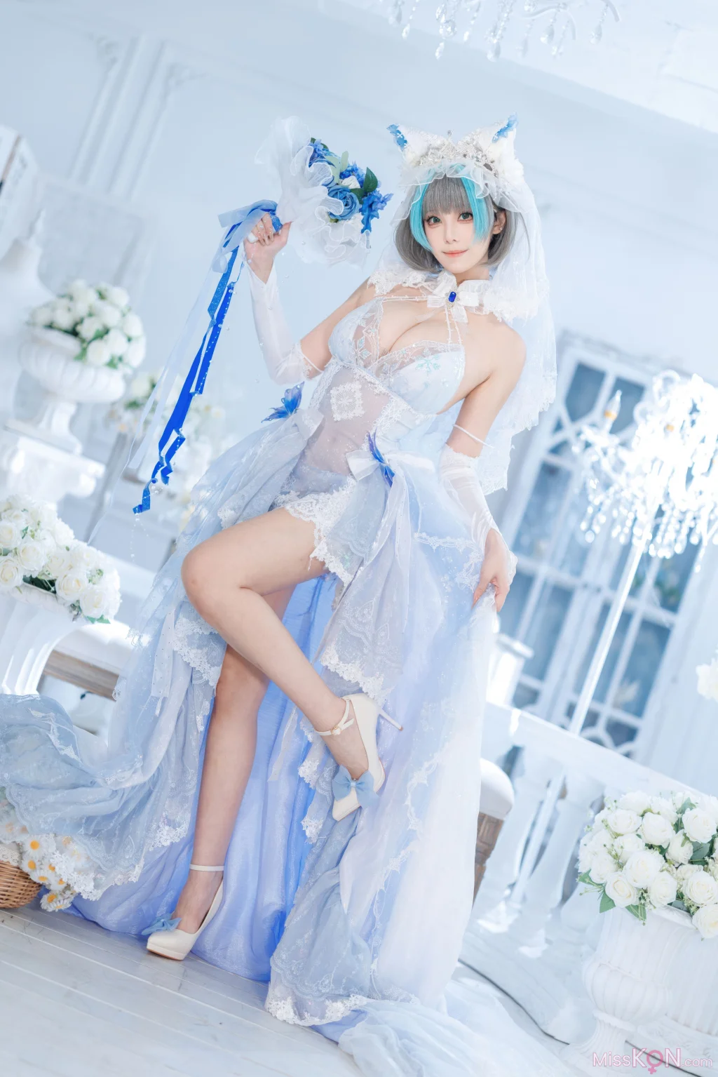 Coser@蜜汁猫裘_ 碧蓝航线 柴郡 花嫁