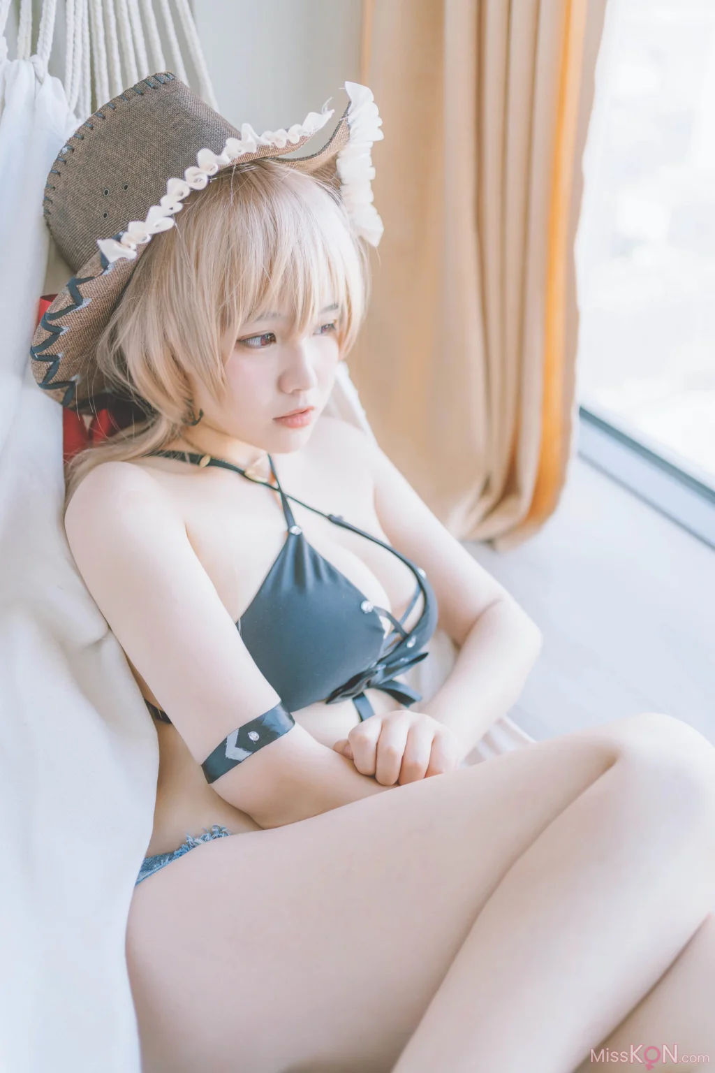 Coser@阿半今天很开心_ 碧蓝航线 让巴尔泳装