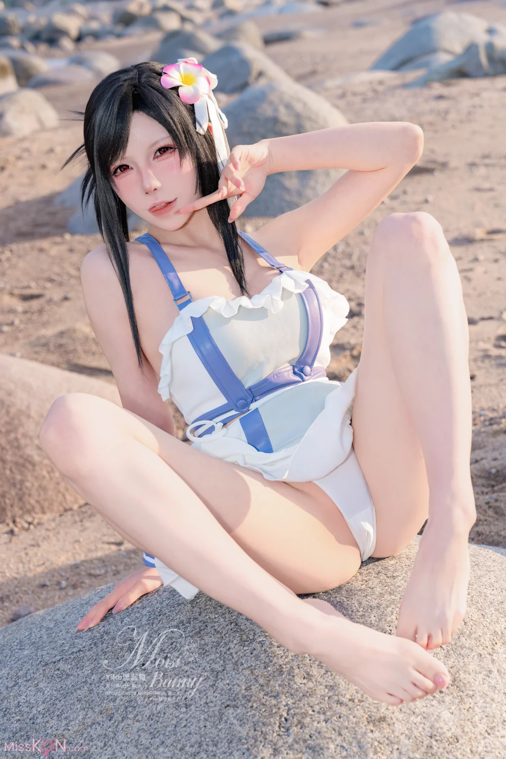 Coser@黏黏团子兔_ 2025泳装限定作 海边假日 蒂法