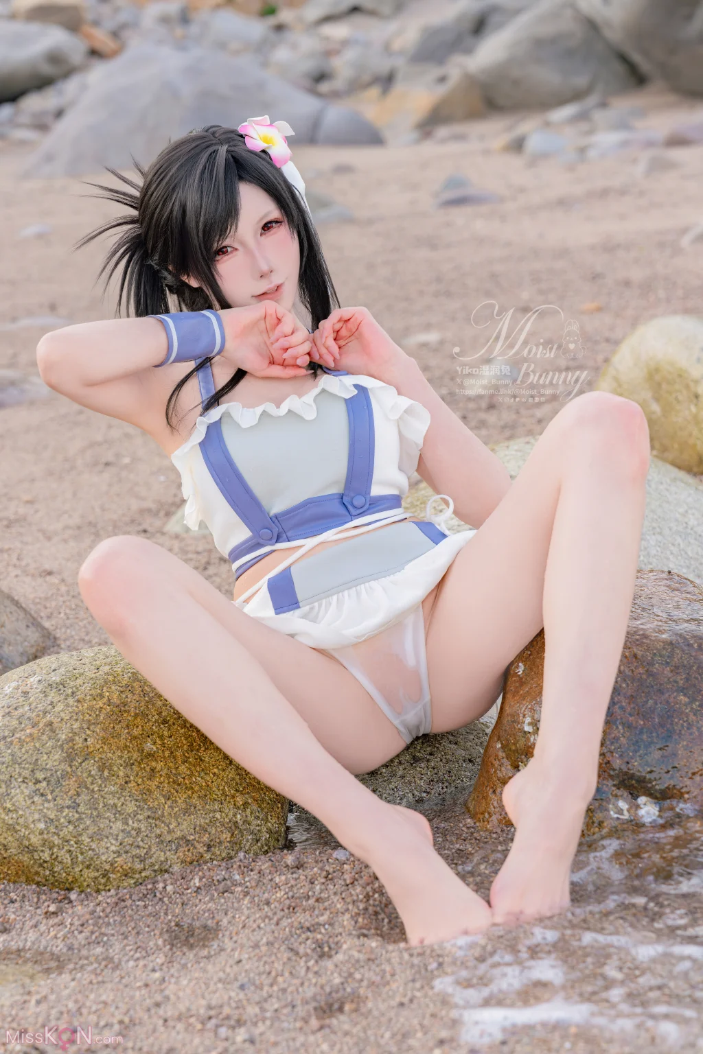 Coser@黏黏团子兔_ 2025泳装限定作 海边假日 蒂法