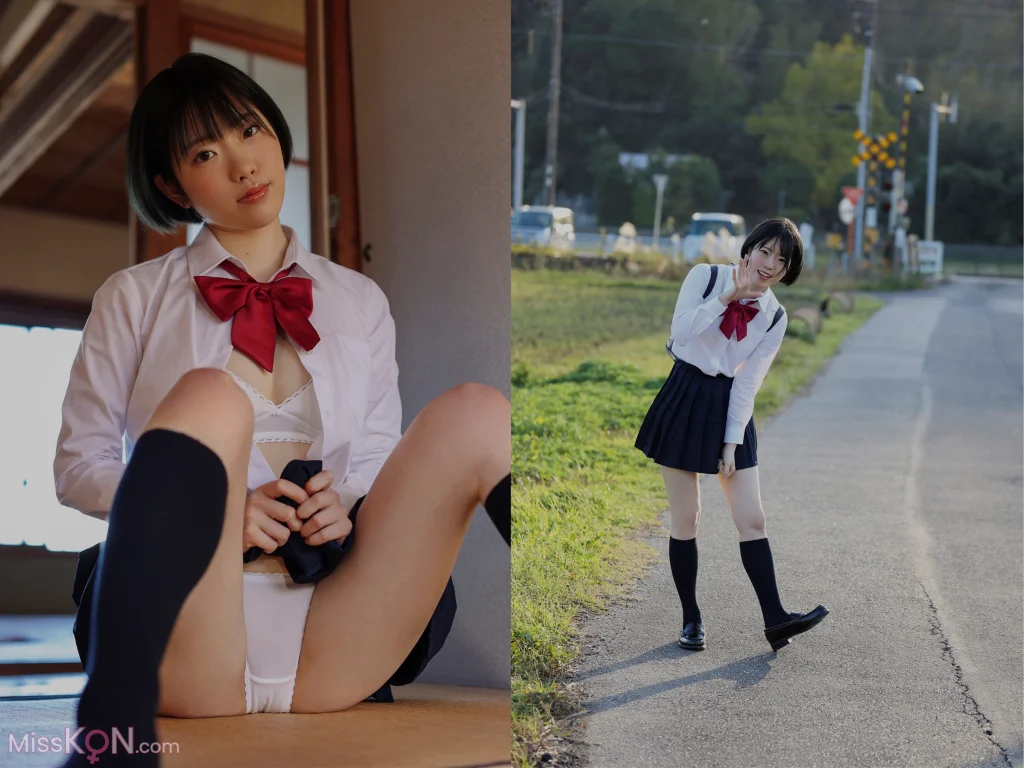 School Uniforms & Miss Short Cut Best 制服×ショートカット