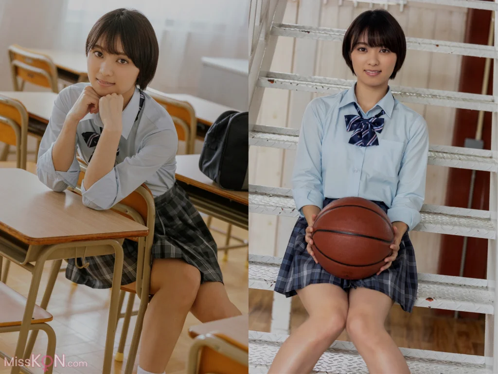 School Uniforms & Miss Short Cut Best 制服×ショートカット