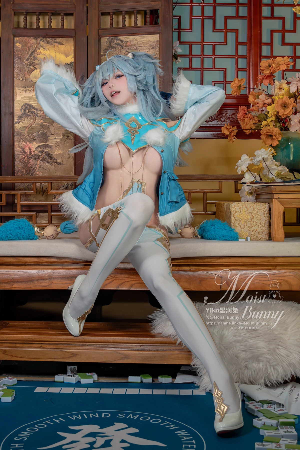 Cosplay 黏黏团子兔 – 妙手回春-芙洛伦