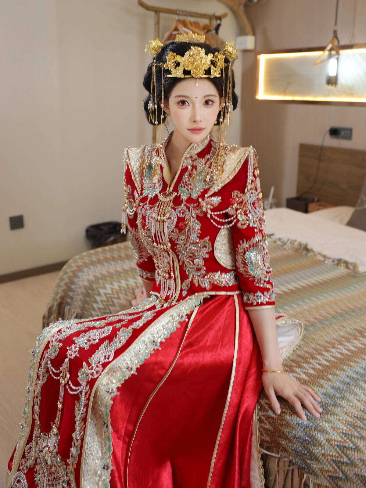 XiuRen秀人网 Uncensored Li Shuang Er 梨霜儿 - R18 秀人网模特 秀禾服 Part01